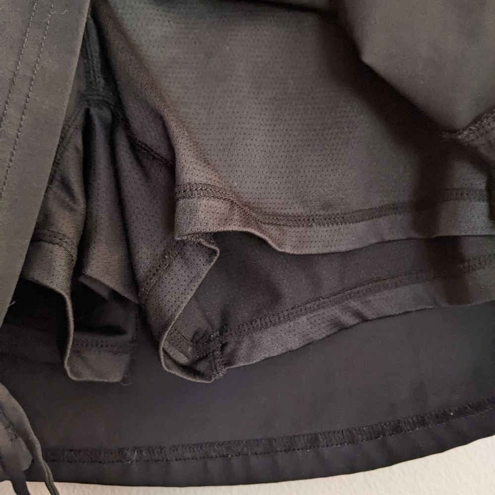 Kiwi Kate Activewear Athletic Skort Black and White X-Large - Picture 2 of 6